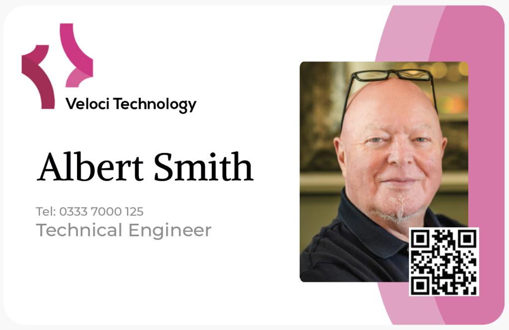 Technology ID badge